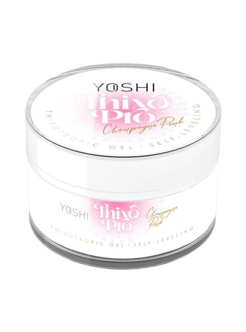 Yoshi THIXO PRO Champagne Pink – Żel budujący 50 ml, perłowy róż TPO-FREE