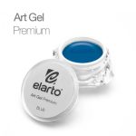Elarto Art Gel Premium Blue 5g – Niebieski Żel do Zdobień